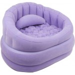 Надувное кресло Intex с подушкой и подлокотниками (цвета в ассортименте)